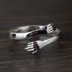 Silver Hug Ring