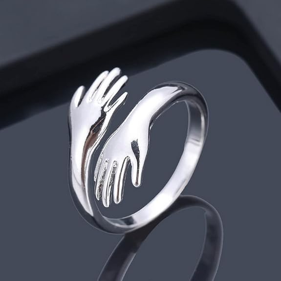 Silver Hug Ring