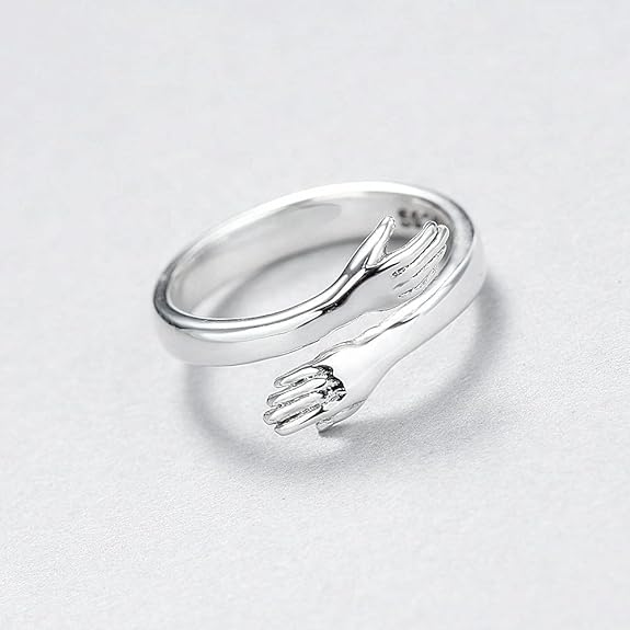 Silver Hug Ring