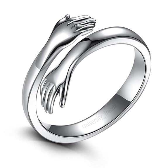 Silver Hug Ring